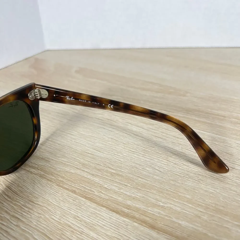 Ray-Ban RB4168 Meteor 710 Sunglasses Tortoise Shell READ DESC Italy